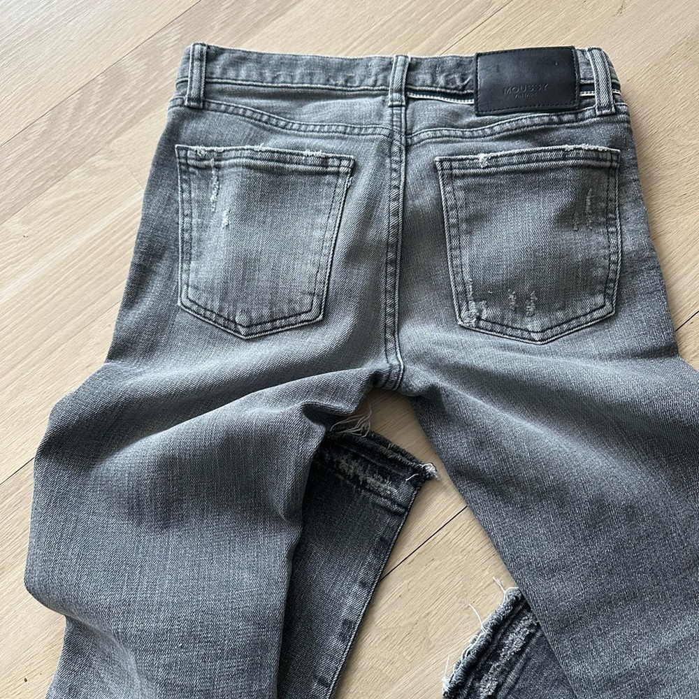 Mousy vintage Howa jeans. Washed gray. 24